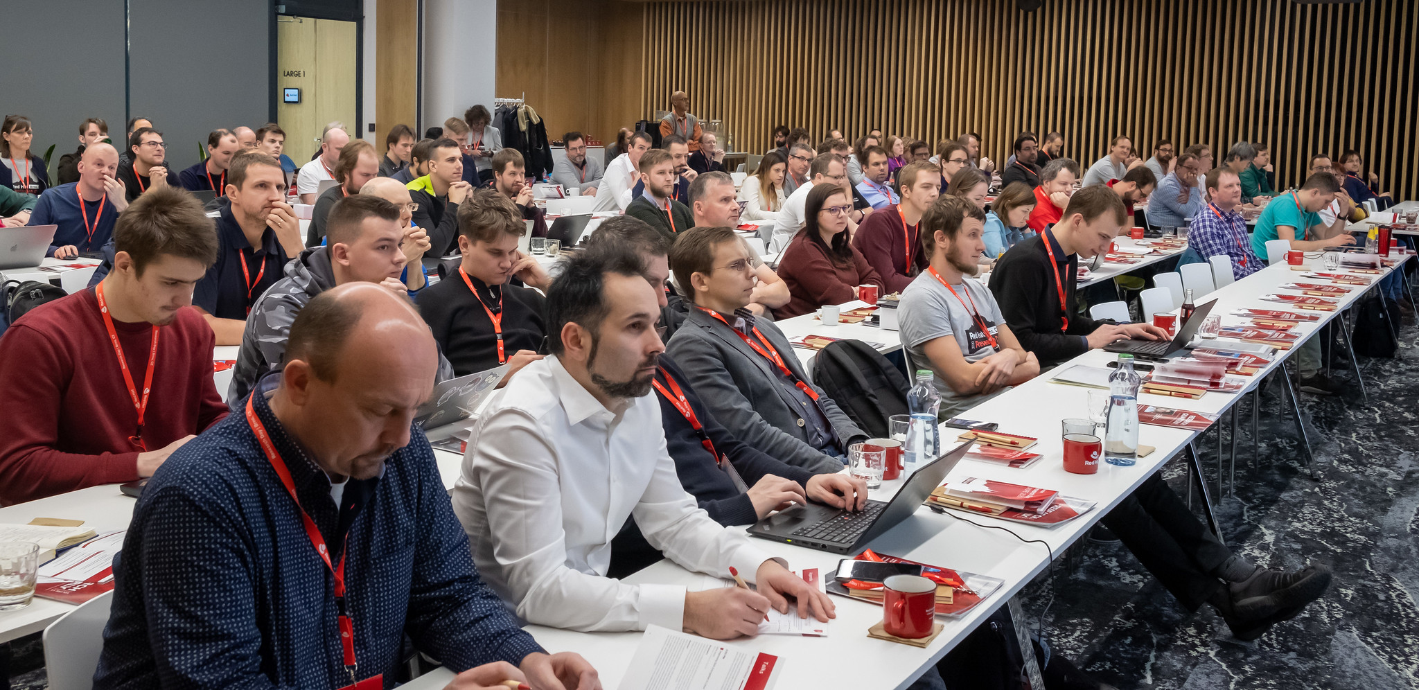 audience at Research Day Brno 2020