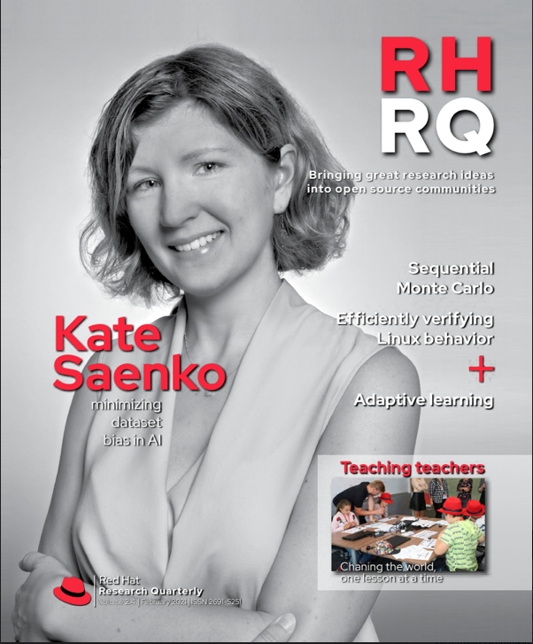 Cover of Research Quarterly 2:4 with Kate Saenko