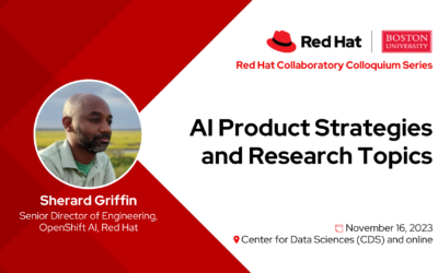 AI product strategies and research topics highlighted at Red Hat Colloquium